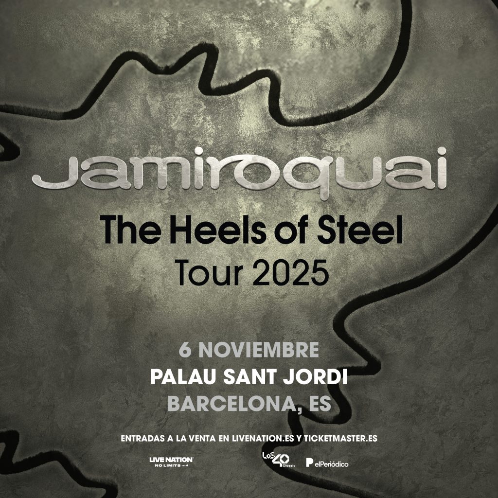 JAMIROQUAI REGRESA A BARCELONA CON THE HEELS OF STEEL TOUR 2025
