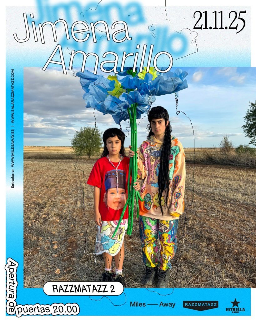 Jimena Amarillo anuncia su llegada a Barcelona el próximo 21 de noviembre con un concierto en Razzmatazz 2