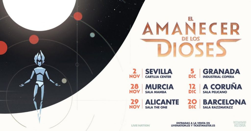 PASCU Y RODRI DE DESTRIPANDO LA HISTORIA PRESENTAN «EL AMANECER DE LOS DIOSES», SU NUEVO TOUR MUNDIAL, EN SU REGRESO A ESPAÑA