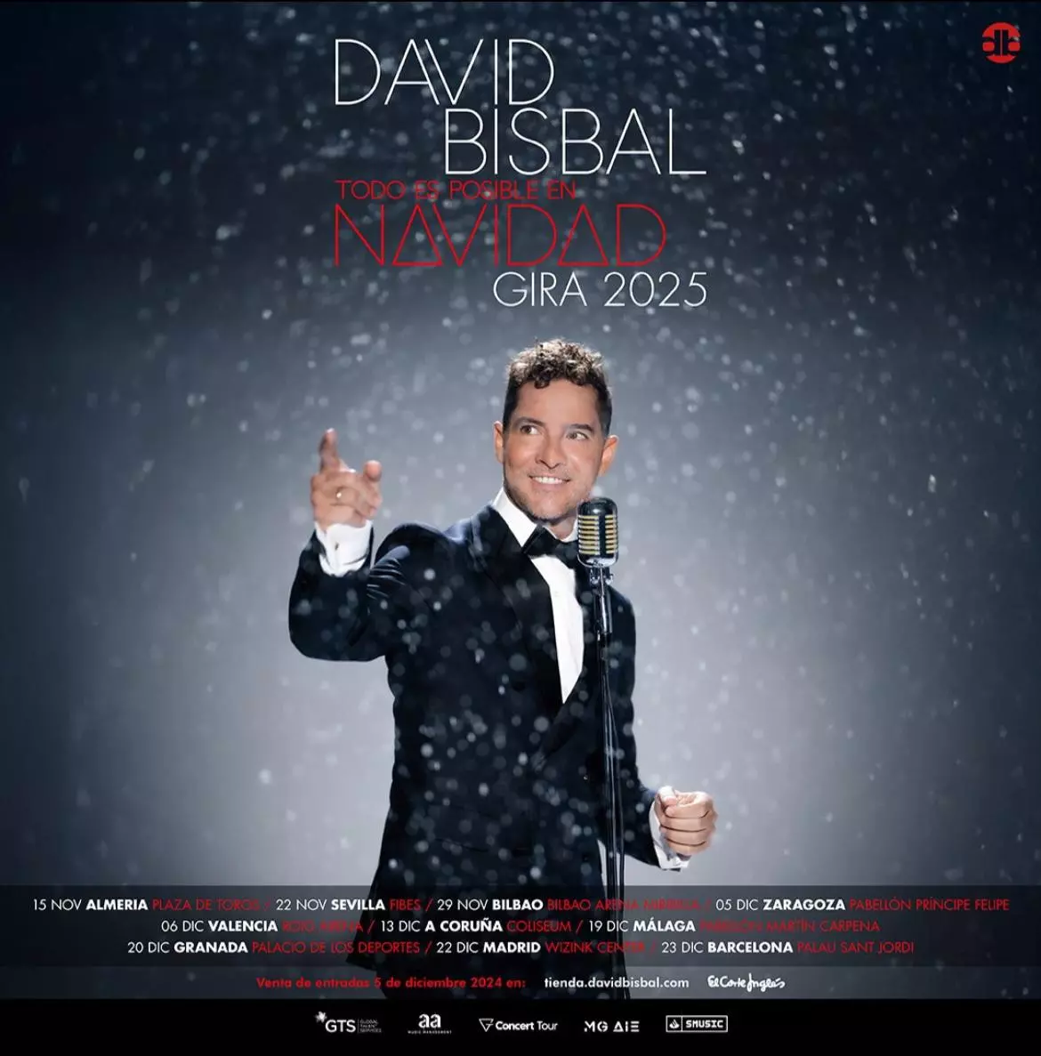DAVID BISBAL «TODO ES POSIBLE EN NAVIDAD – GIRA 2025»