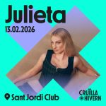 No te pierdas a Julieta en el Sant Jordi Club de Barcelona