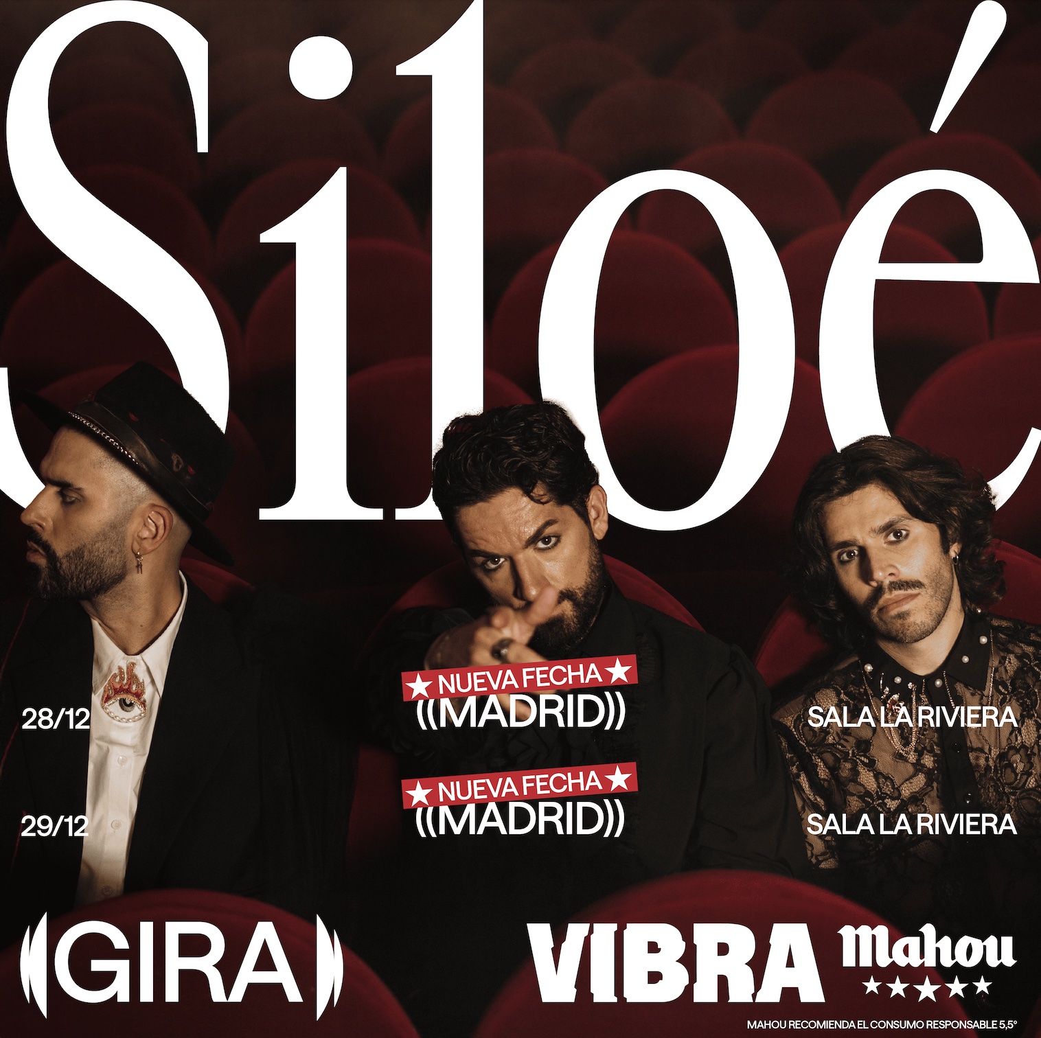 Siloé amplía su Gira Vibra Mahou con dos nuevas fechas en Madrid
