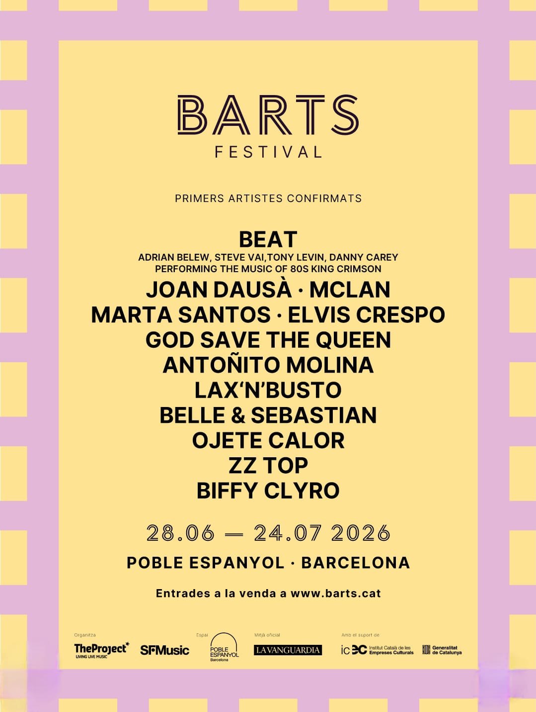 BARTS REVIVE COMO FESTIVAL DE VERANO EN EL POBLE ESPANYOL