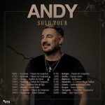 ANDY ANUNCIA LAS FECHAS DE SU «SOLO TOUR 2026» DE LA MANO DE GTS