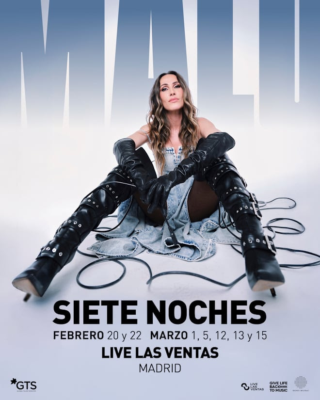 YA A LA VENTA LAS ENTRADAS DE LAS SIETE NOCHES EN MADRID DE MALÚ Y SU NUEVO SINGLE «EL INTENTO»