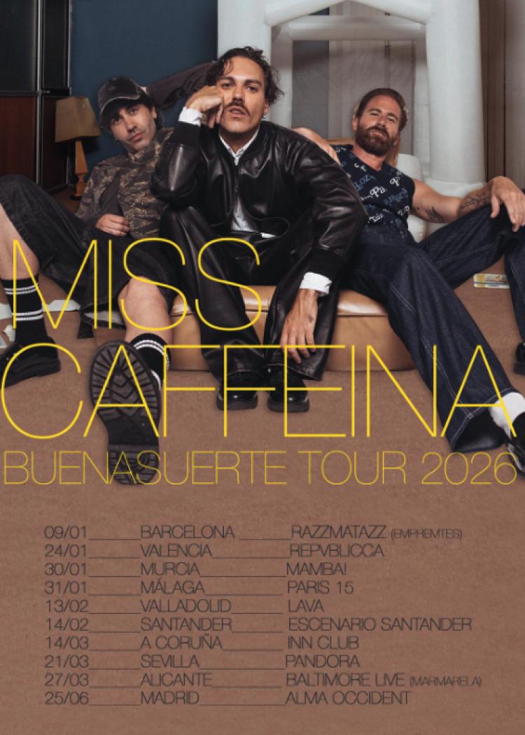 Miss Caffeina abre su gira este viernes en Razzmatazz como parte del Festival Empremtes