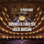 El Liceo de Barcelona acogerá la gala de los XVIII Premios Gaudí del domingo 8 de febrero de 2026