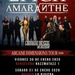 Epica y Amaranthe han anunciado su unión para la gira europea Arcane Dimensions