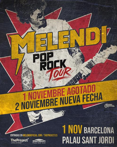 Melendi agota el Palau Sant Jordi y anuncia una segunda fecha en Barcelona