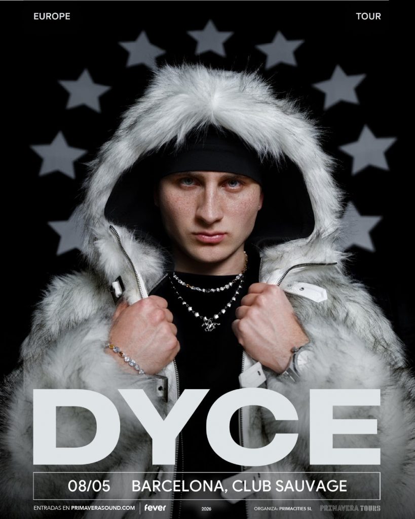 Dyce destapará todo su potencial urban-pop el 8 de mayo en Barcelona