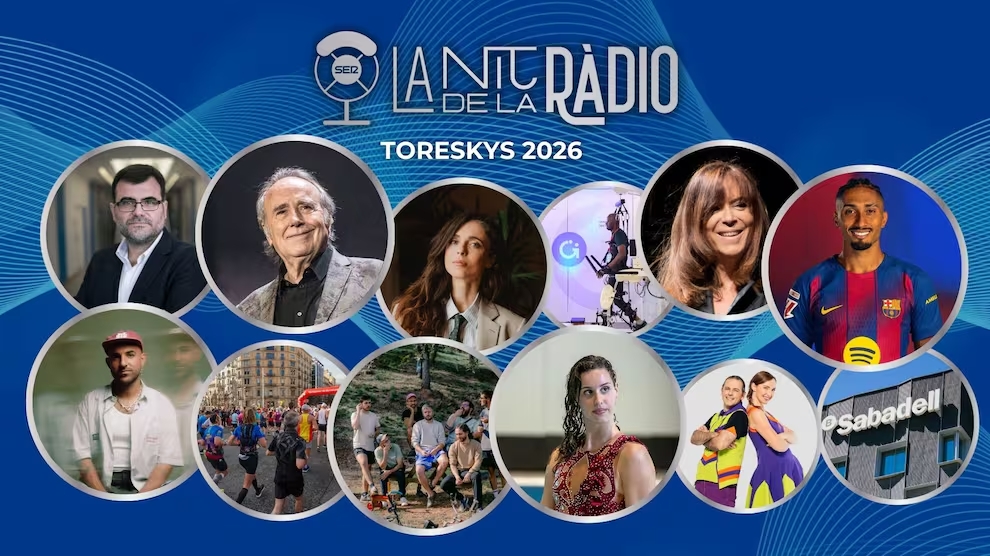 La Nit de la Ràdio acoge los I Premios Toresky de Ràdio Barcelona – SER Catalunya en el Teatro Tívoli
