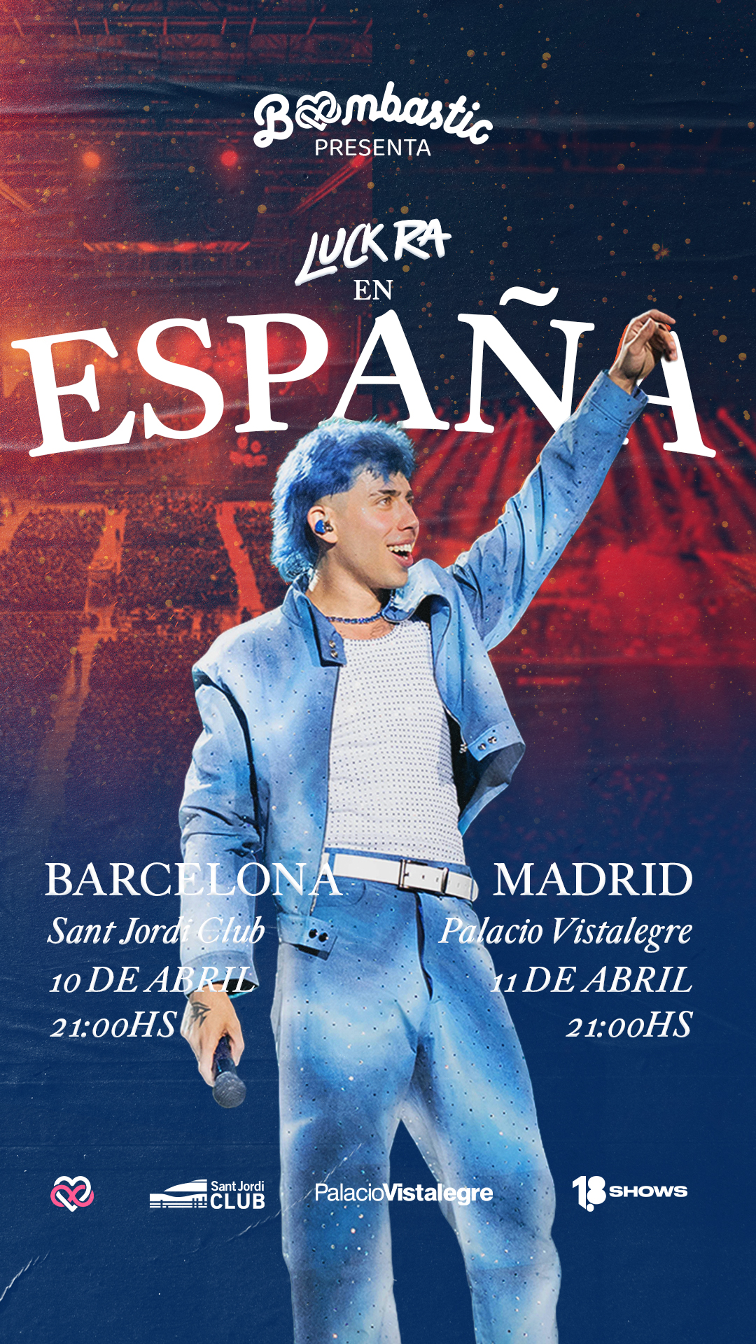 LUCK RA ANUNCIA SUS DOS PRIMEROS CONCIERTOS EN ESPAÑA: BARCELONA Y MADRID