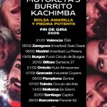 Derby Motoreta’s Burrito Kachimba encara el fin de su gira “Bolsa Amarilla y Piedra Potente” en 2026