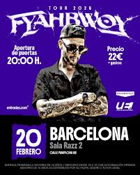 Fyahbwoy, el Chico de Fuego, en Barcelona