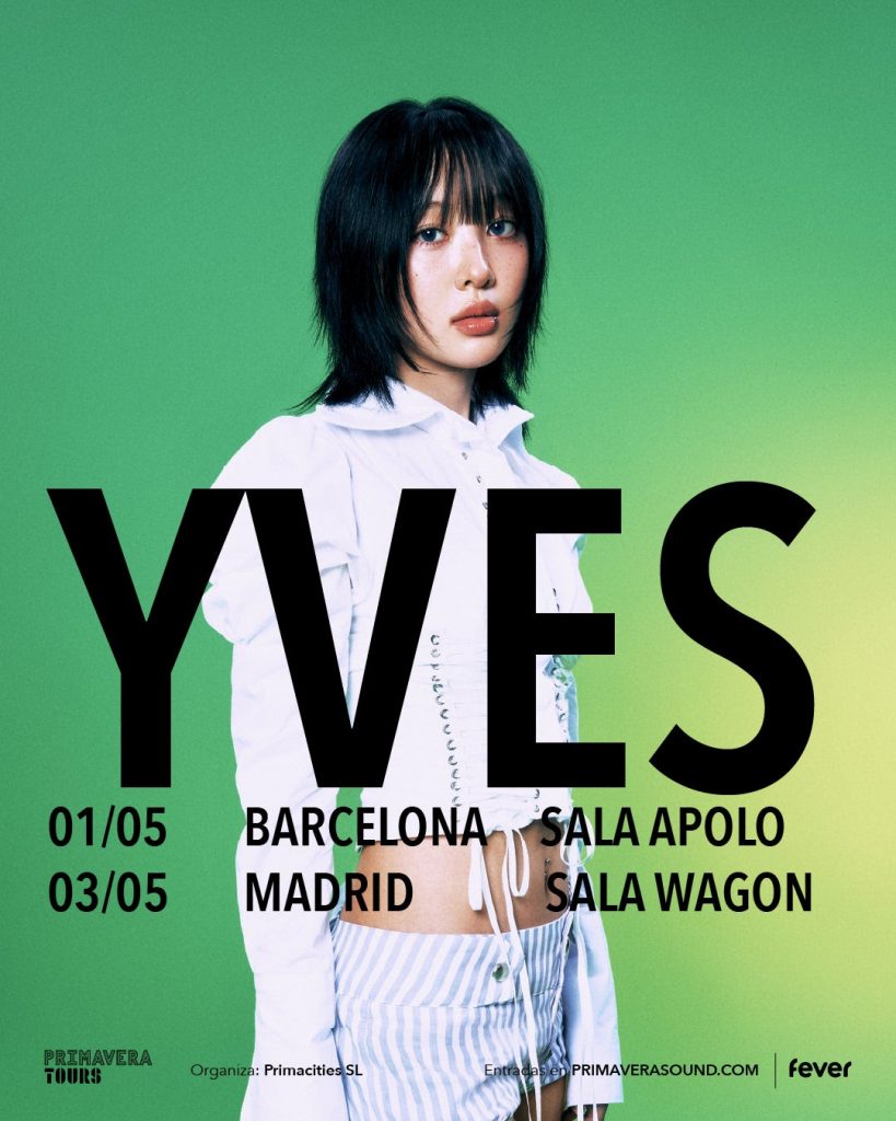 De Corea para el mundo: conciertos de Yves en Barcelona y Madrid en mayo