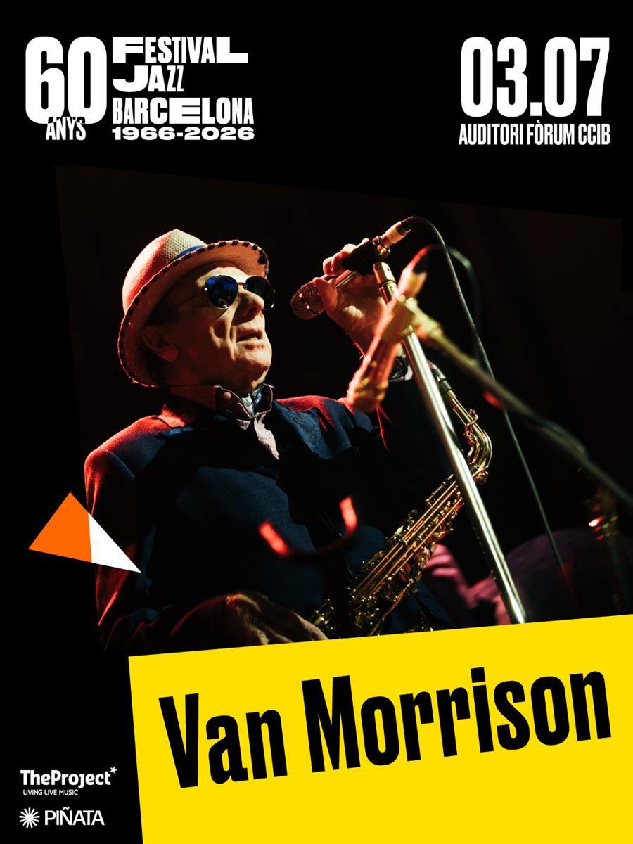 Van Morrison se une a la celebración de los 60 años del Festival de Jazz de Barcelona