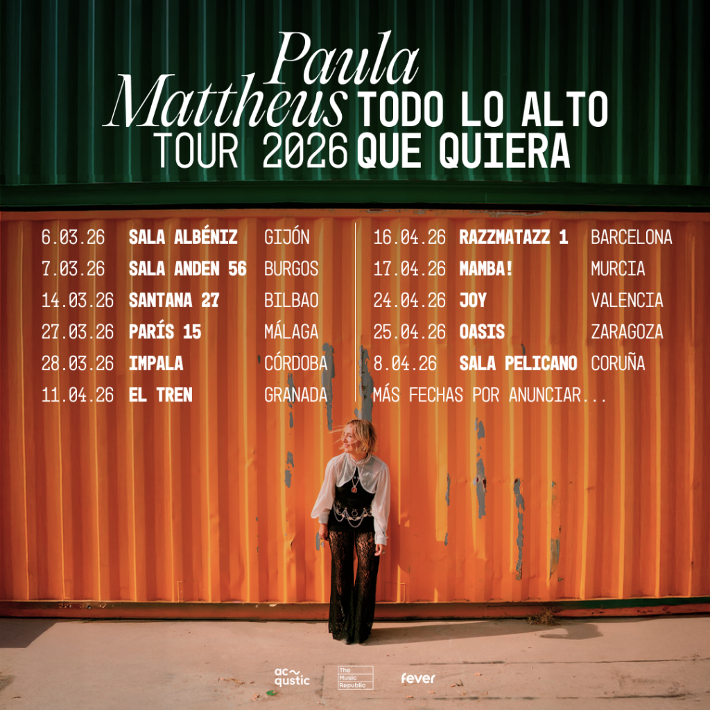 Paula Mattheus publica su nuevo disco «Todo lo alto que quiera»