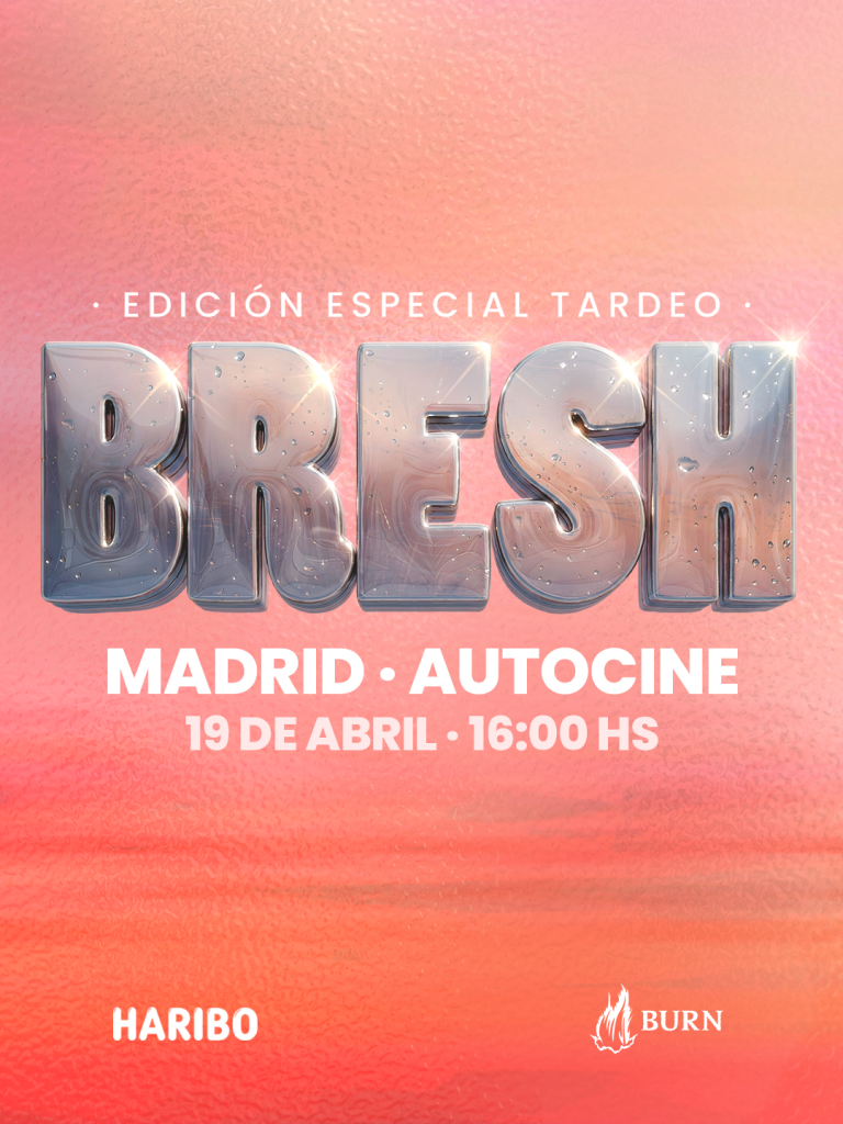 BRESH presenta en Madrid una edición especial y diferente: su primer Tardeo en el Autocine