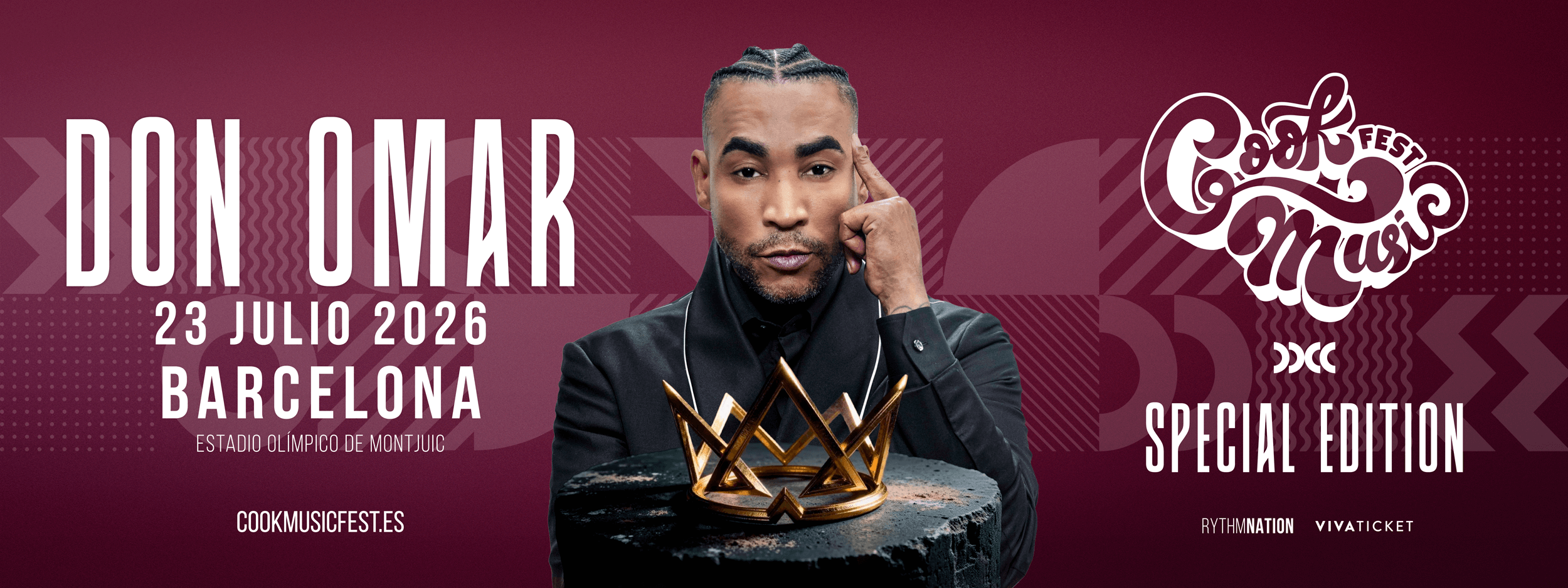 Don Omar llega a Barcelona este verano: reggaetón en mayúsculas