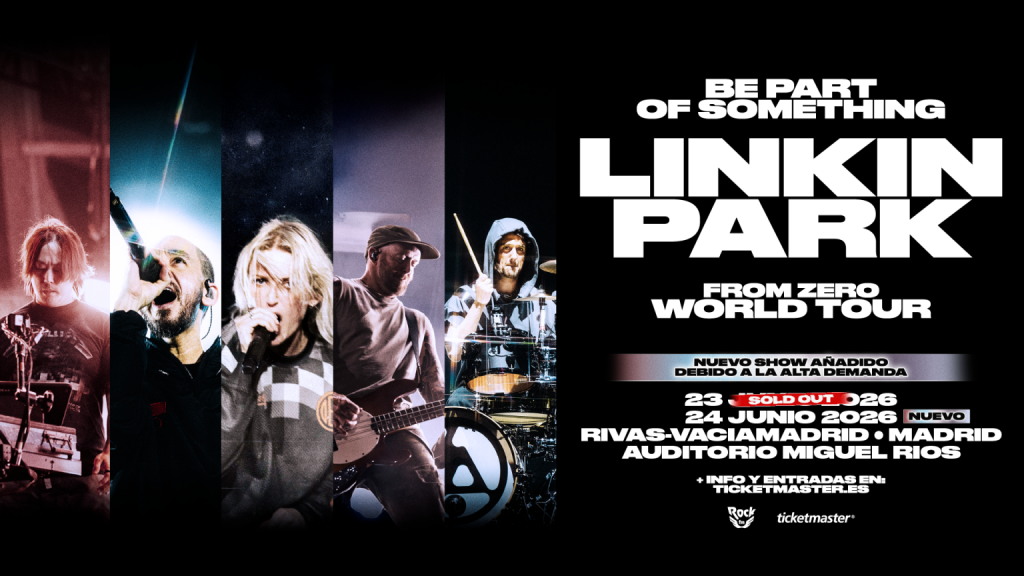 Linkin Park en Madrid: doble concierto histórico en 2026 con su nueva era al completo