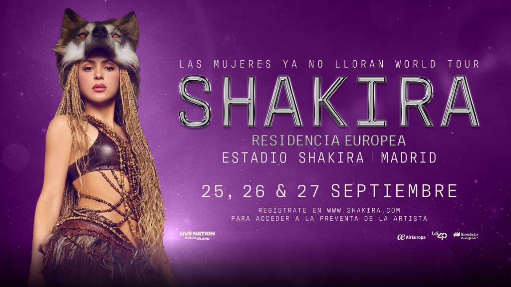 SHAKIRA VUELVE A CASA: LLEGA EL ‘ESTADIO SHAKIRA’ A MADRID, SU RESIDENCIA EUROPEA