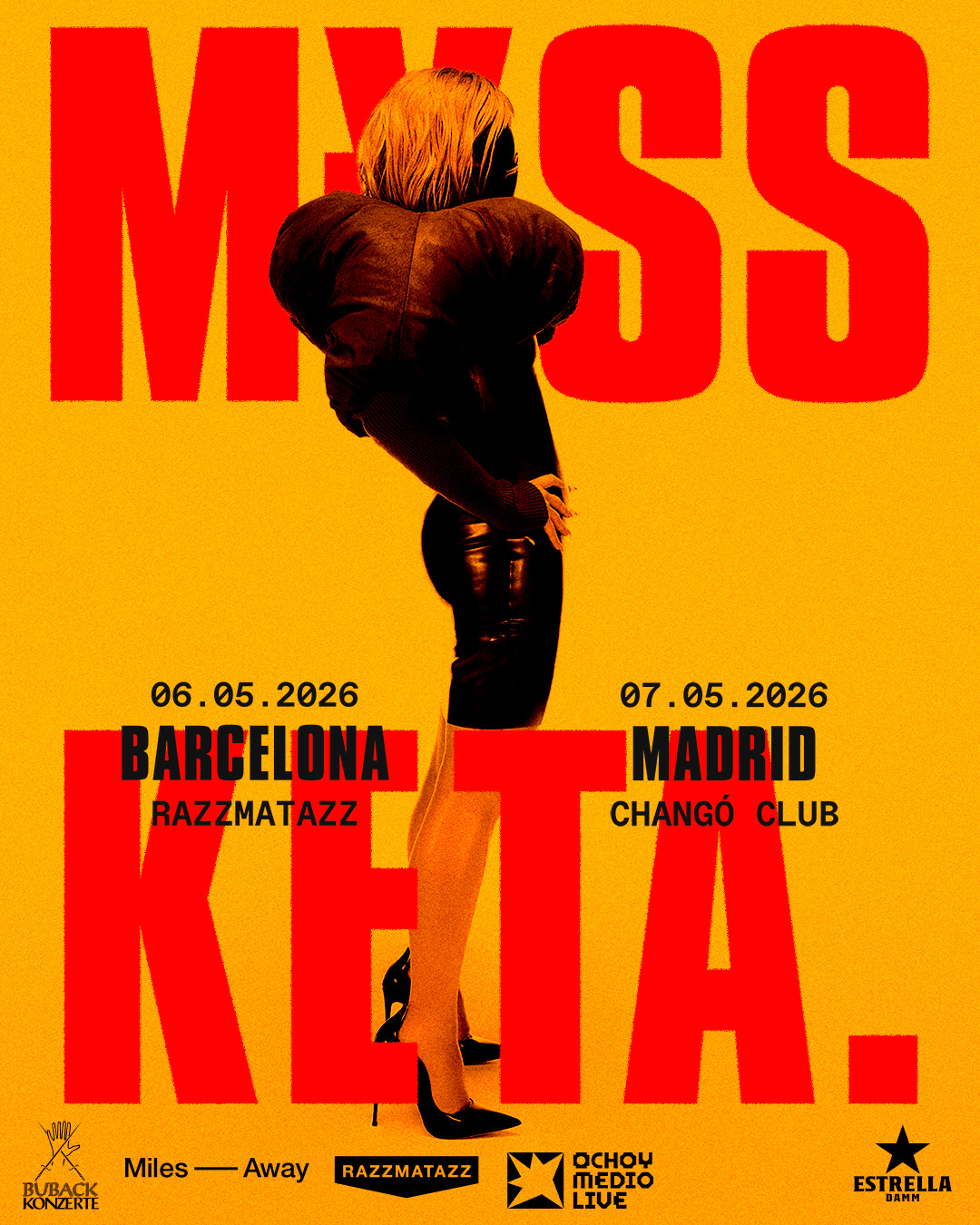 M¥SS KETA EN CONCIERTO EN BARCELONA Y MADRID