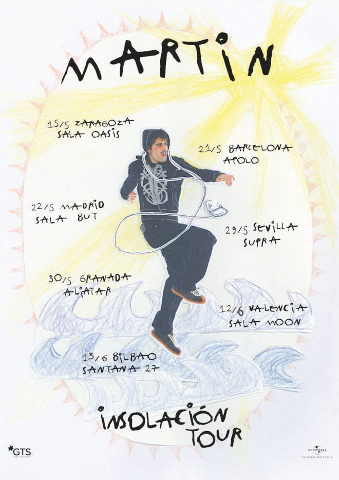 MARTIN ANUNCIA SU ESPERADO INSOLACIÓN TOUR