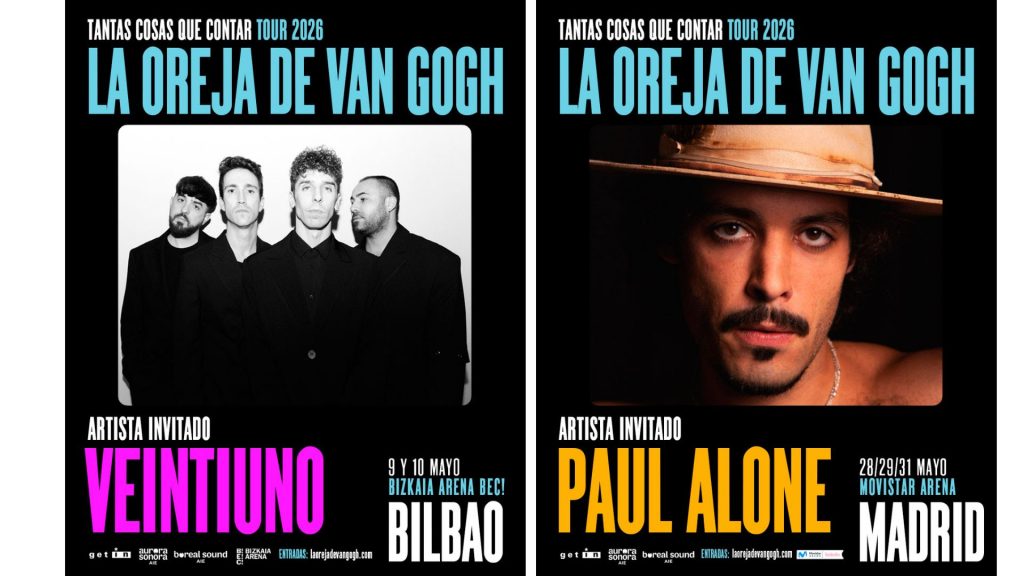 La Oreja de Van Gogh desvela los primeros nombres que se unirán a su esperada gira «Tantas cosas que contar»
