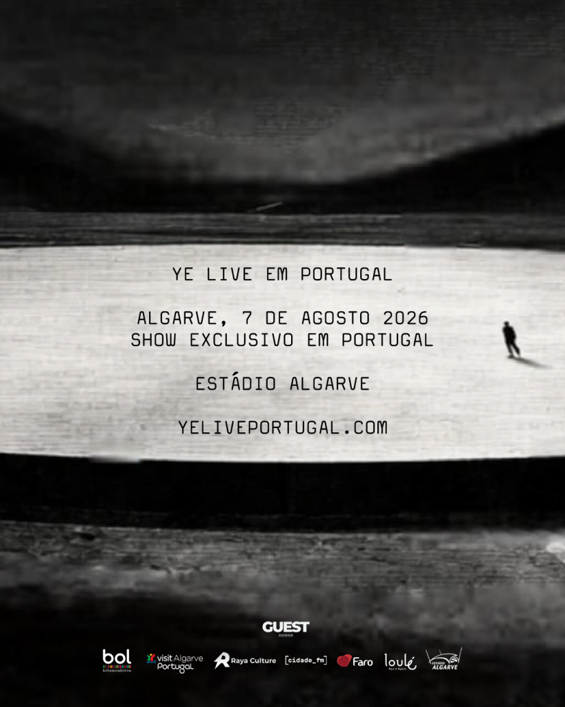 KANYE WEST ACTUARÁ EL 7 DE AGOSTO EN EL ESTÁDIO DO ALGARVE EN SU REGRESO A PORTUGAL MÁS DE UNA DÉCADA DESPUÉS