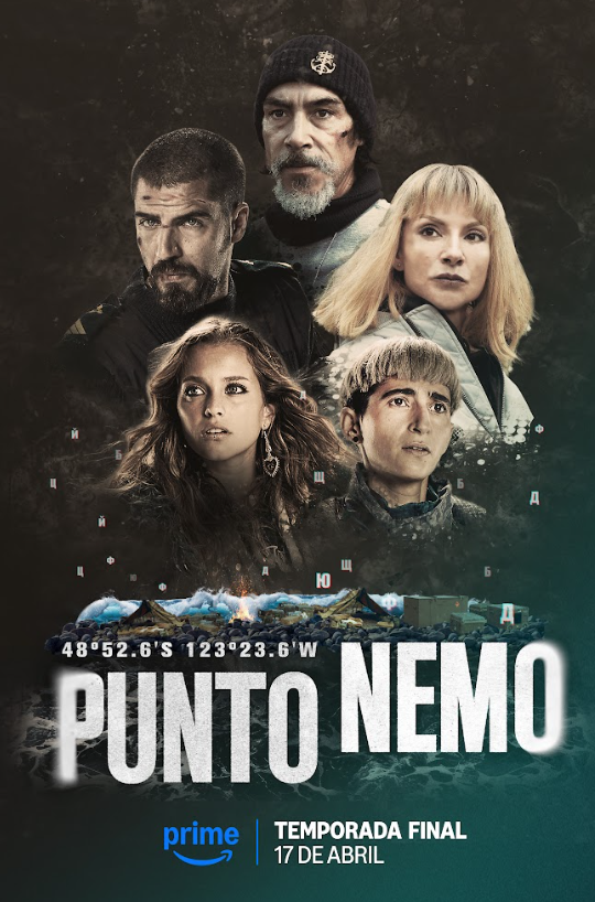 Prime Video anuncia que estrenará la segunda y última temporada de Punto Nemo el 17 de abril y desvela el póster oficial