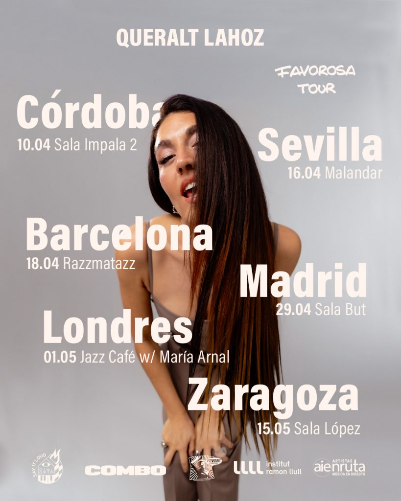 Queralt Lahoz empieza una nueva gira de salas, FAVOROSA TOUR 2026