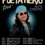 ELVIS CRESPO, VOZ CLAVE DEL MERENGUE, PRESENTARÁ EN EUROPA SU NUEVO PROYECTO POETA HERÍO