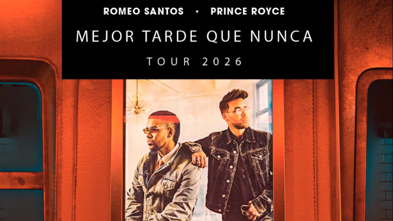 Romeo Santos y Prince Royce agotan las entradas de Madrid, Barcelona y Fuengirola