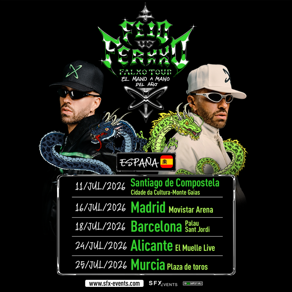 Feid arrasa con su FALXO Tour en España