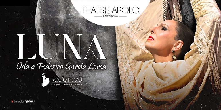 La Compañía Flamenca Rocío Pozo presenta “Luna” en el Teatre Apolo de Barcelona, un espectáculo inspirado en el universo de Lorca