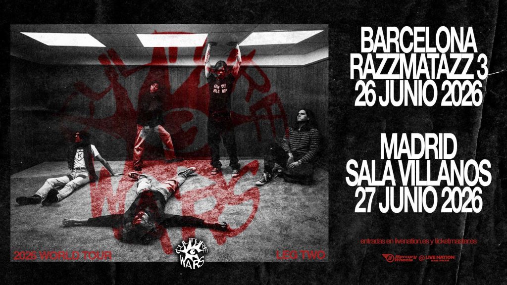 CULTURE WARS ANUNCIA DOS CONCIERTOS EN MADRID Y BARCELONA