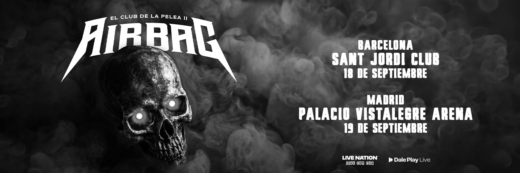 Airbag da el salto definitivo en España: Barcelona y Madrid recibirán sus conciertos más ambiciosos