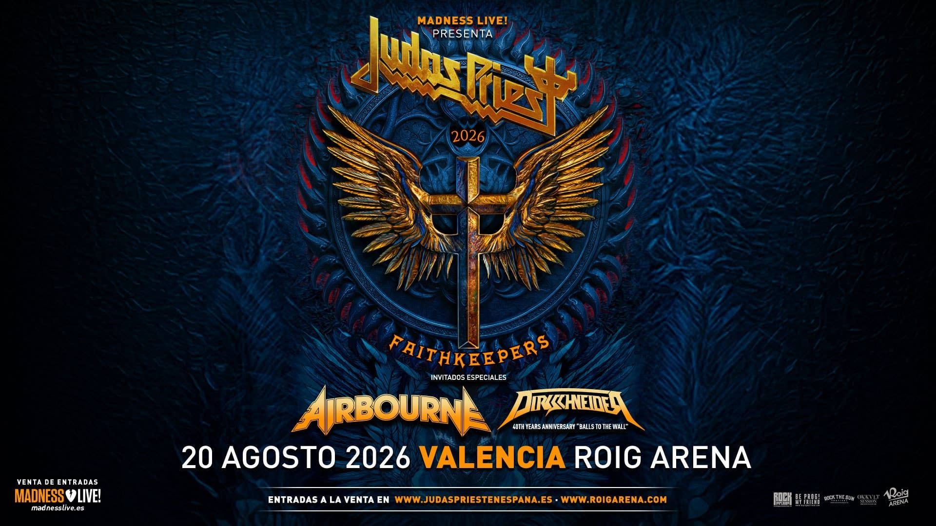 Judas Priest pone el broche de oro al verano en el Roig Arena