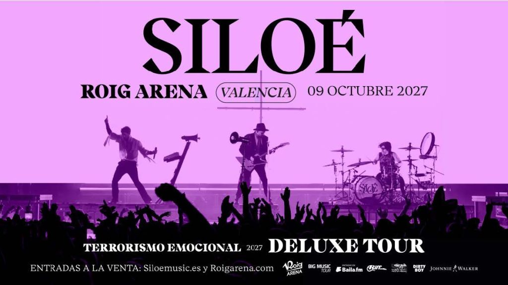 Siloé llevará el 9 de octubre a Roig Arena su»Terrorismo Emocional 2027 Deluxe Tour”
