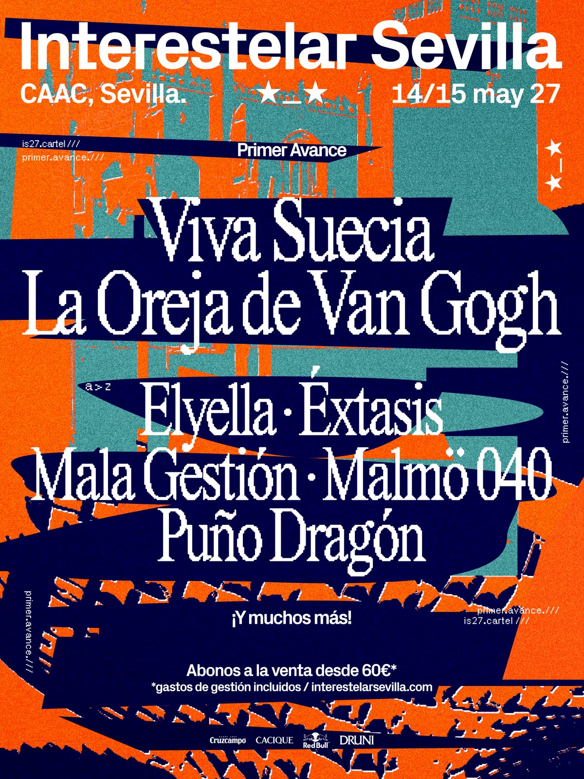 Interestelar Sevilla anuncia a Viva Suecia y La Oreja de Van Gogh como primeros cabezas de cartel de su edición de 2027