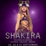 SHAKIRA VUELVE A CASA Y ELIGE MADRID COMO RESIDENCIA EUROPEA PARA SU GIRA «LAS MUJERES YA NO LLORAN WORLD TOUR»