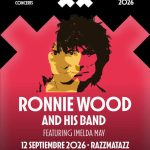 Ronnie Wood and His Band actuarán en Barcelona el 12 de septiembre de 2026