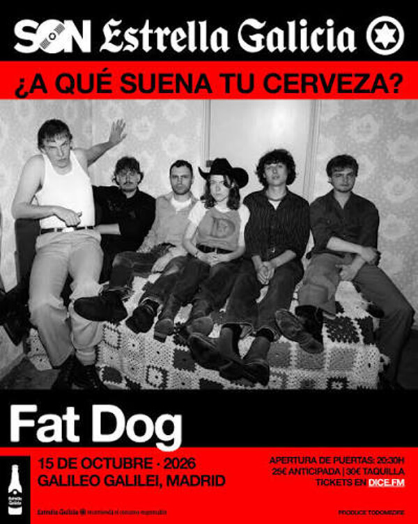 Fat Dog lleva su explosiva mezcla de punk, rave y electrónica a Madrid