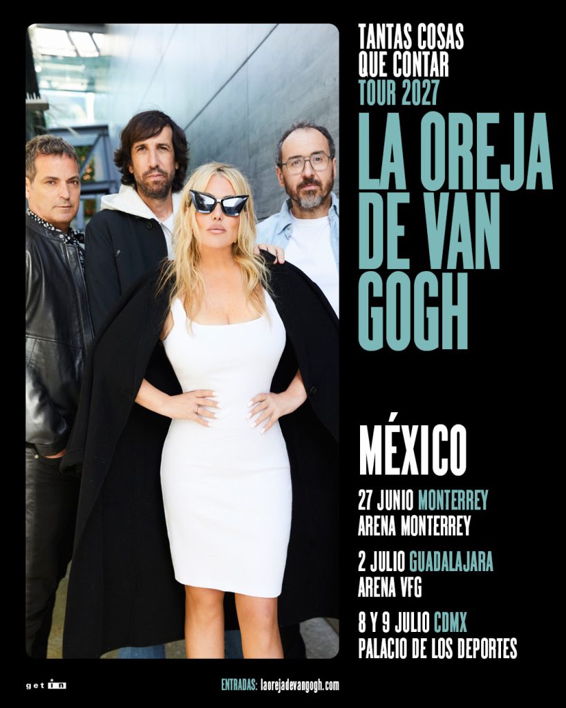 LA OREJA DE VAN GOGH CONFIRMA SU GIRA POR MÉXICO EL PRÓXIMO VERANO